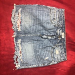 Denim Mini Skirt